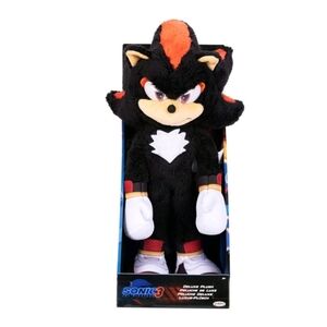 Sonic The Hedgehog 3 Shadow Deluxe Plush New With Tags 14"